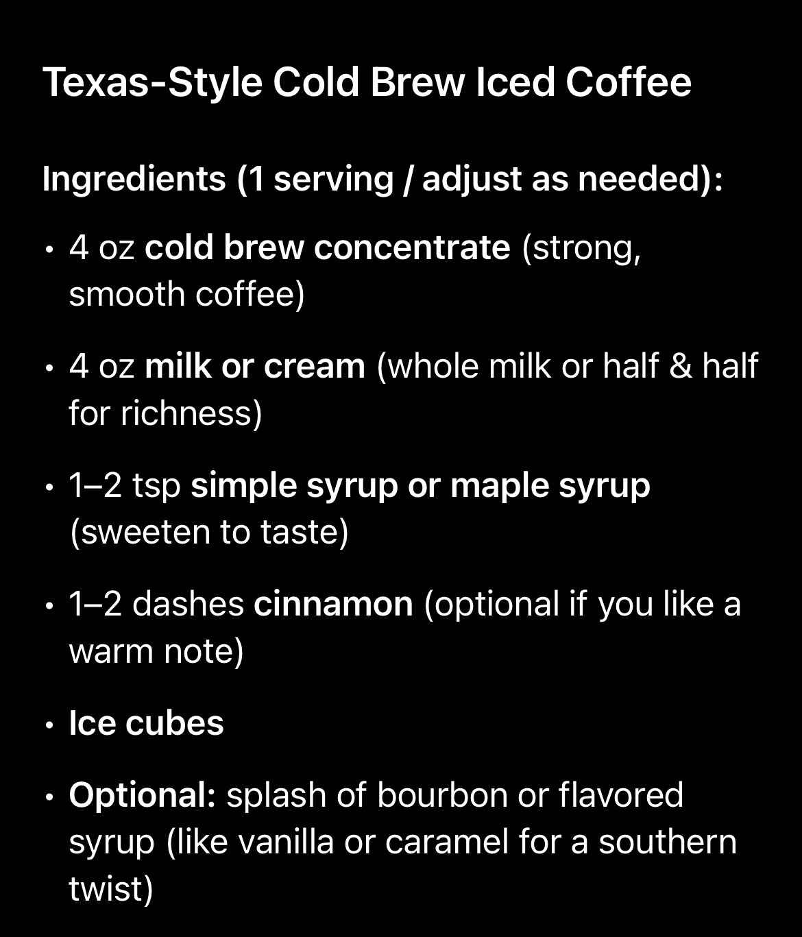 Cold Brew