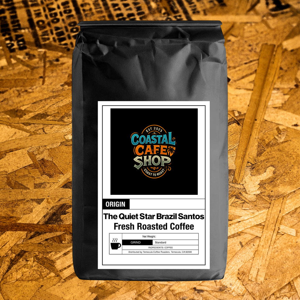 Brazil Santos Coffee - Smooth Single Origin Medium Roast | Coastalcafeshop